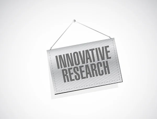 Innovatives Forschungsbanner-Konzept — Stockfoto