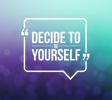 alıntı kendiniz karar