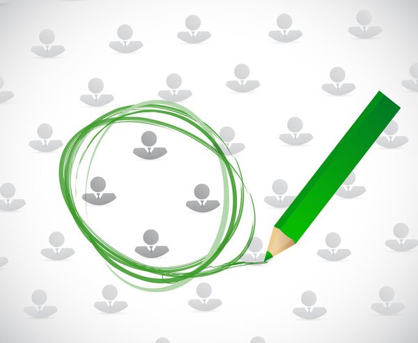 модель бизнес-аватара и выбор круга
