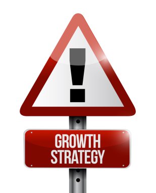 Büyüme stratejisi uyarı işareti