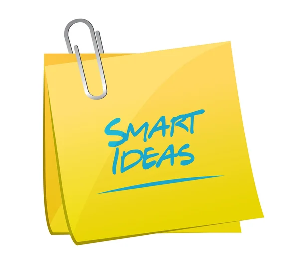 Smart ideas gear sign concept — Stock Photo, Image