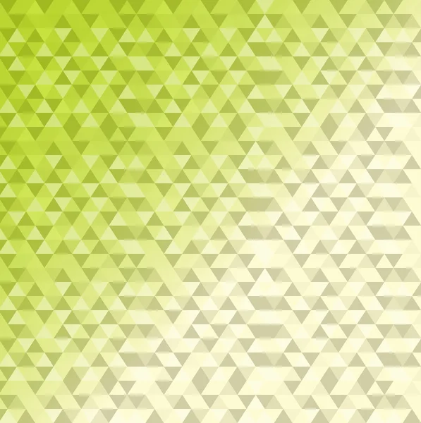 Triangle shape pattern green background — Stock Photo, Image