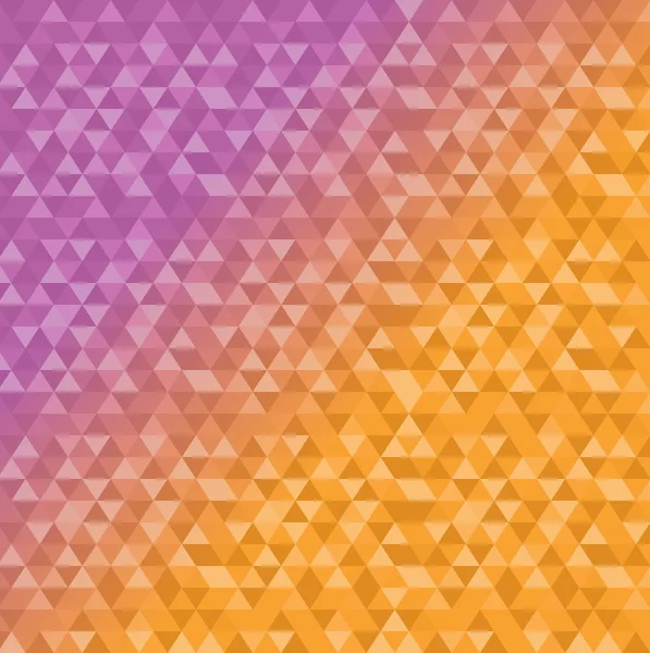 Triangle shape pattern purple and orange — Stock Photo, Image