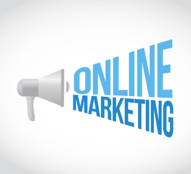 Online Pazarlama megafon mesaj kavramı