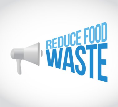 Gıda Atık megafon hoparlör mesaj azaltmak