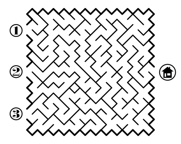 Laberinto — Archivo Imágenes Vectoriales