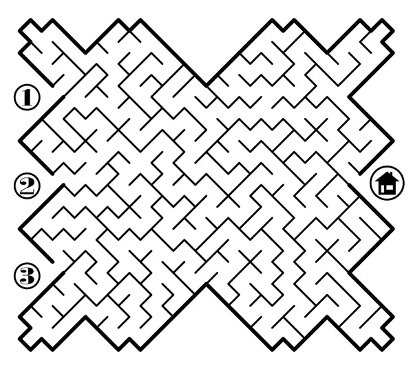 Laberinto — Archivo Imágenes Vectoriales