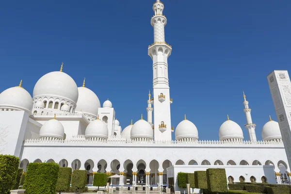 Sheikh Zayeds moské i Abu Dhabi — Stockfoto