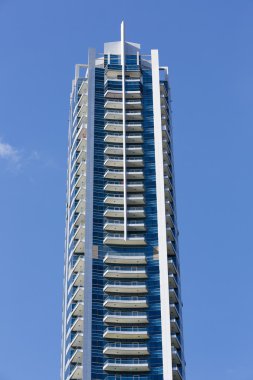 Dubai Marina bölgesinde modern mimari