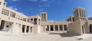 Geleneksel mimari Dubai eski ilçe Creek vardır