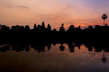 Angkor Wat, Kamboçya'da UNESCO miras Sunrise