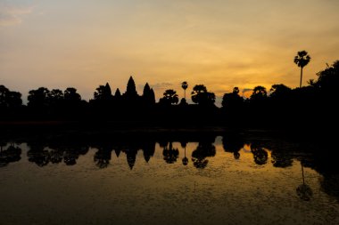 Angkor Wat, Kamboçya'da UNESCO miras Sunrise