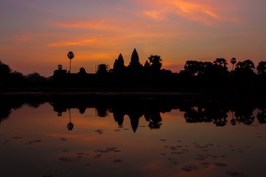 Angkor Wat, Kamboçya'da UNESCO miras Sunrise