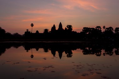 Angkor Wat, Kamboçya'da UNESCO miras Sunrise