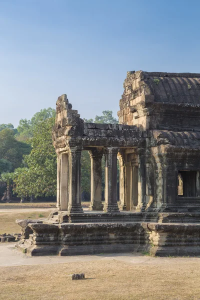 Angkor Wat templo Detalles con luz de la mañana, Camboya — Foto de Stock