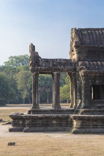 Angkor Wat temple Détails avec lumière du matin, Cambodge — Photo