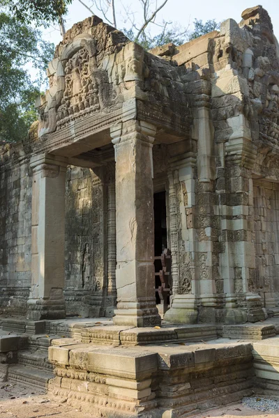 Detalles de Prasat Ta Prohm Temple en Angkor Thom, Camboya — Foto de Stock