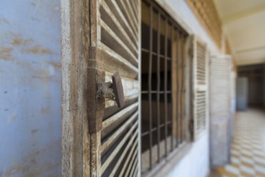 İç Tuol Sleng Müzesi veya S21 hapishane, Phnom Penh, Cambodi