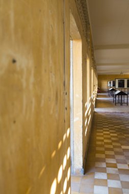 İç Tuol Sleng Müzesi veya S21 hapishane, Phnom Penh, Cambodi