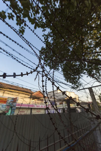 Khmer 루주 고등학교 S-21 감옥 프놈펜, 캄보디아 — 스톡 사진