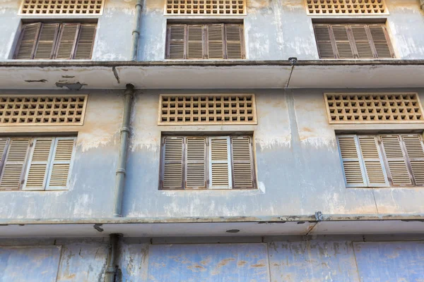 Prisión S-21 de la escuela secundaria Khmer Rouge en Phnom Penh, Camboya —  Fotos de Stock