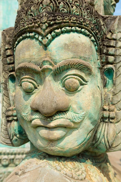 Khmer statues in temple in Siem Reap, Cambodia — Stock Photo, Image