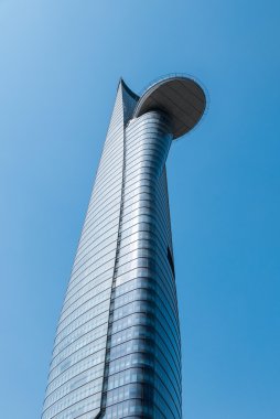 Bitexco mali kule ile açık mavi gökyüzü Ho Chi Minh veya Sa