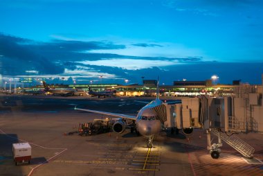 Singapur Changi Havaalanı Uluslararası terminal zekâ uçaklar