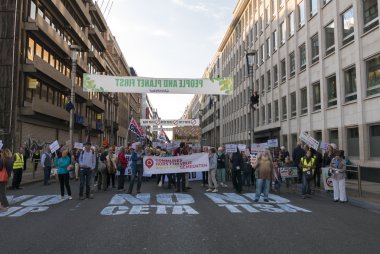 TTip oyun bitti eylemci bir kamu gösteri sırasında eylem 