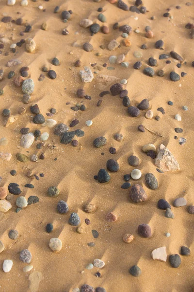 Achtergrond van stenen en zand op de oever van Sidi Kaouki — Stockfoto