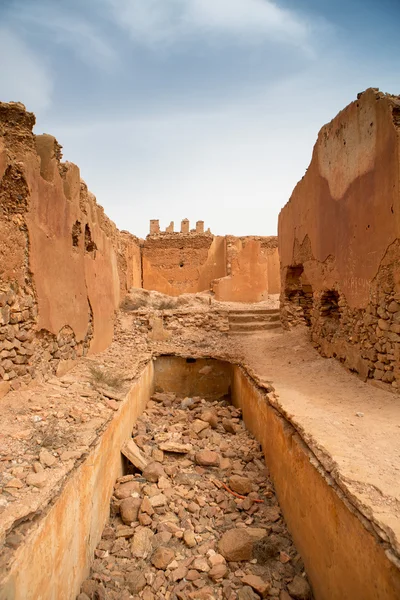 Detalhe do antigo forte colonial em Marrocos — Fotografia de Stock