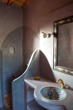Classical Moroccan bathroom clipart