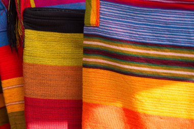 Fashion and colored rug background