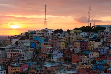 Las Peñas - the oldest area of Guayaquil, Ecuador