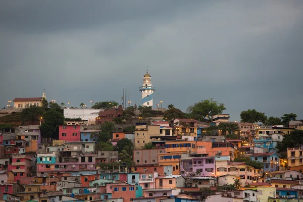 Las Peñas - the oldest area of Guayaquil, Ecuador — Stock Photo, Image