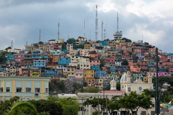 Las Peñas - the oldest area of Guayaquil, Ecuador — Stock Photo, Image