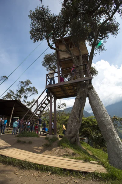 La casa del Arbol en Bolívar, Ecuador — Foto de Stock