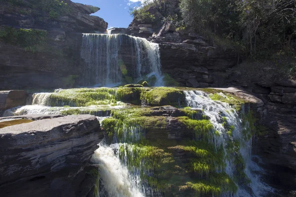 Cascada en la Laguna de Canaima, Venezuela —  Fotos de Stock