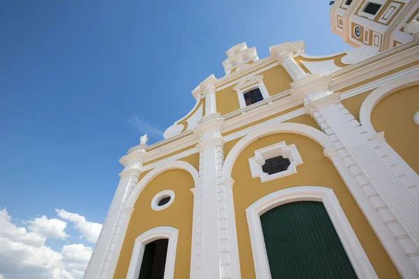 Katedra w centrum z Ciudad Bolivar, Wenezuela — Zdjęcie stockowe