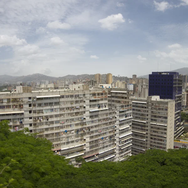 Stora bostadshus i centrala Caracas — Stockfoto