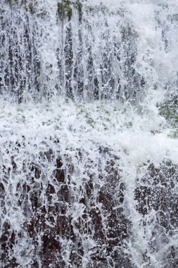 Düşen su, şelale ayrıntılı olarak Angel Falls, Venezuela