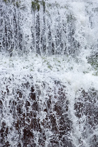 Vallende water, waterval detail in Angel Falls, Venezuela — Stockfoto