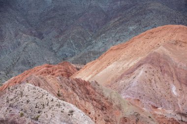 Purmamarca, colorful mountains in Argentina 