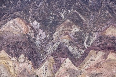 Purmamarca, colorful mountains in Argentina 