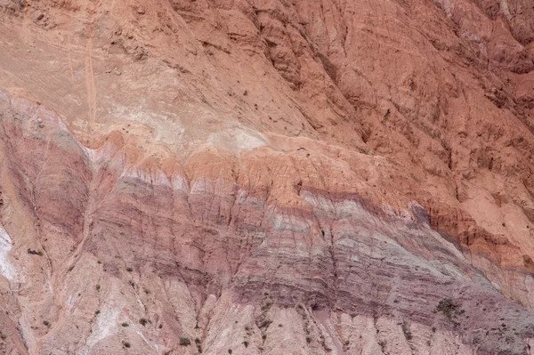 Purmamarca, colorful mountains in Argentina — Stockfoto