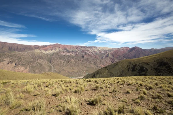 Quebrada de humahuaca, Severní argentina — Stock fotografie