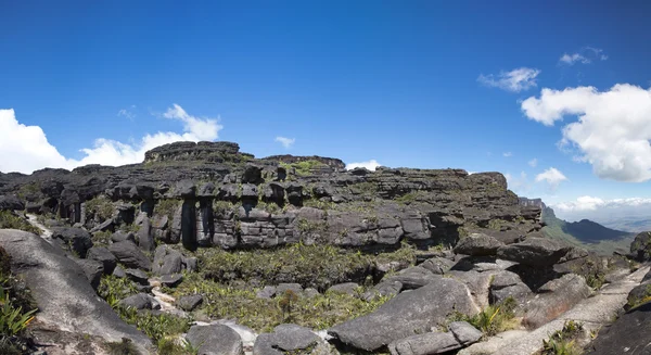 Visa från Roraima tepui på Kukenan, Venezuela — Stockfoto