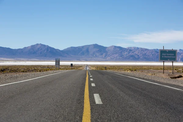 Percorso Nazionale 40 nel nord dell'Argentina — Foto Stock