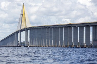 Amazon nehri, Brezilya Manaus Iranduba köprüden