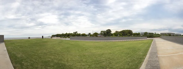 Panorama of the Park of the Memory in Buenos Aires, Argentina — Stock Photo, Image